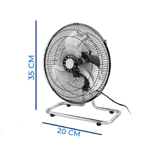 Foto 8 | Ventilador Prodotty para Piso o Empotrable en Pared 10''