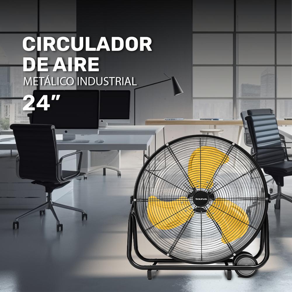 Foto 2 | Ventilador Industrial Colossal de 24'' con Motor de Alta Potencia y 5 Años de Garantía