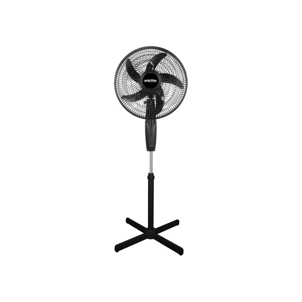 Ventilador de Pedestal Practiksa Prkt-16 16 Pul Negro