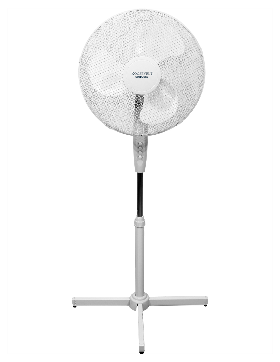 Ventilador de Pedestal Roosevelt 2401  O34 Blanco