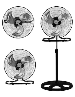 Foto 3 | Ventilador Pedestal Metal 3 en 1 Roosevelt Outdoors 2402 O35 Negro