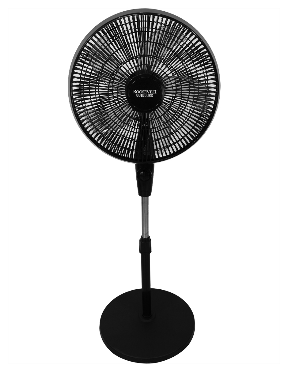 Foto 2 pulgar | Ventilador Pedestal Roosevelt Outdoors 2407 036 Negro