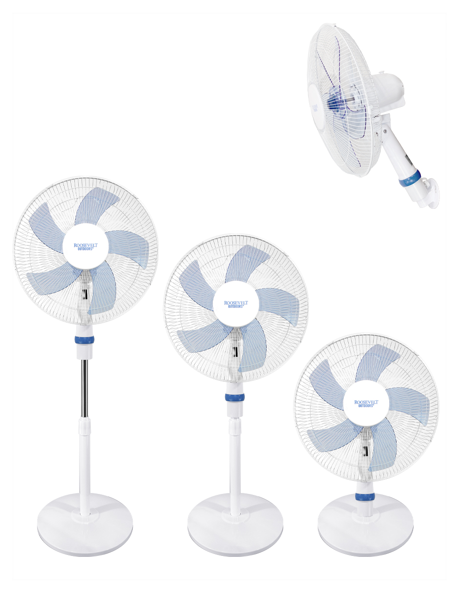 Foto 6 pulgar | Ventilador de Piso 3 En 1 O45 Roosevelt Outdoors Blanco