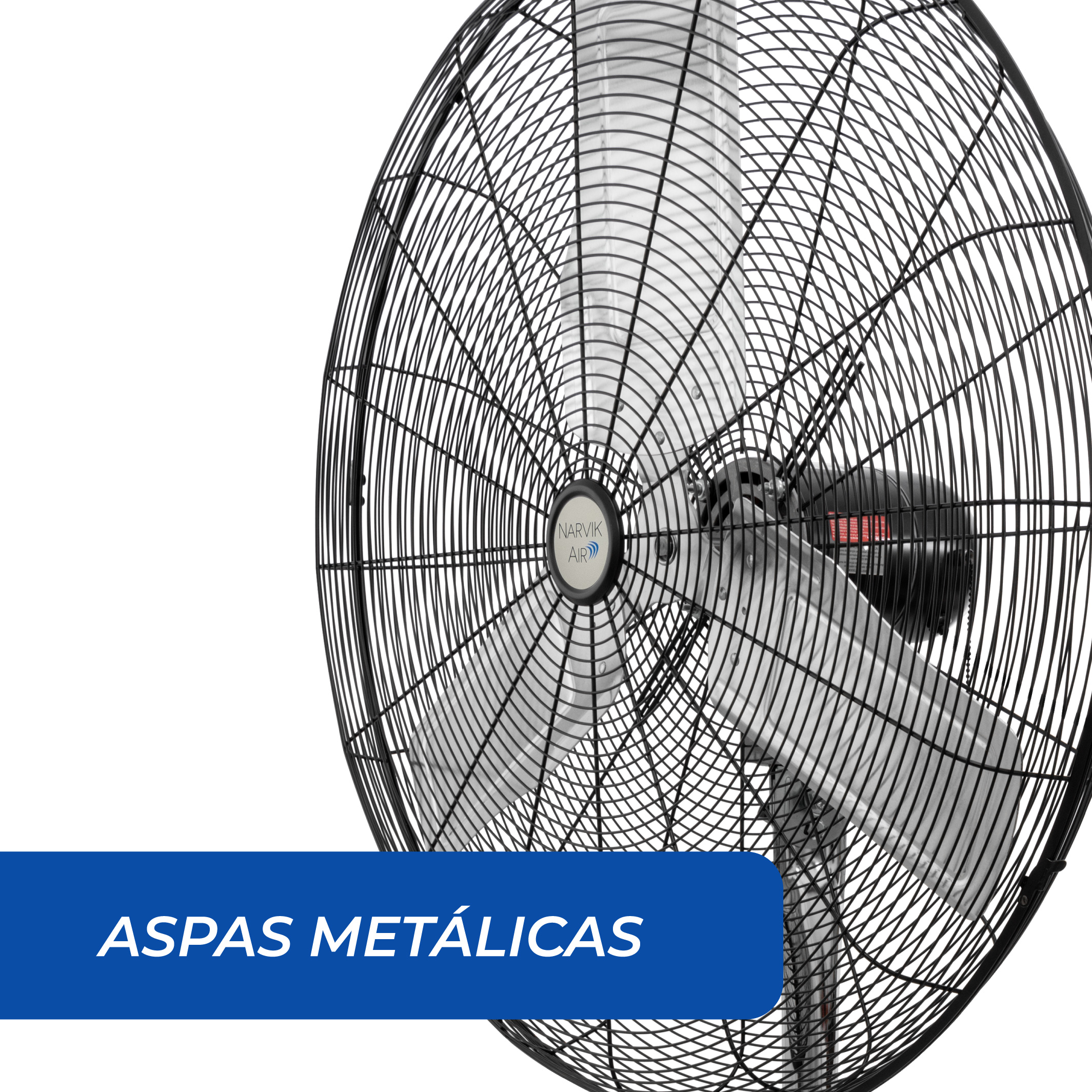 Foto 5 pulgar | Ventilador De Pie Industrial Narvik De 24 Pulgadas De Gran Potencia