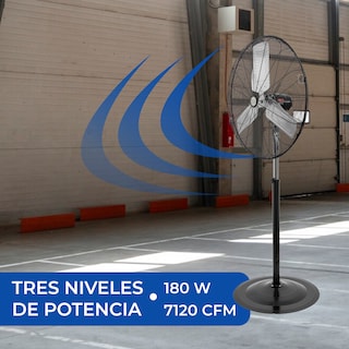 Foto 5 | Ventilador De Pie Industrial Narvik De 24 Pulgadas De Gran Potencia