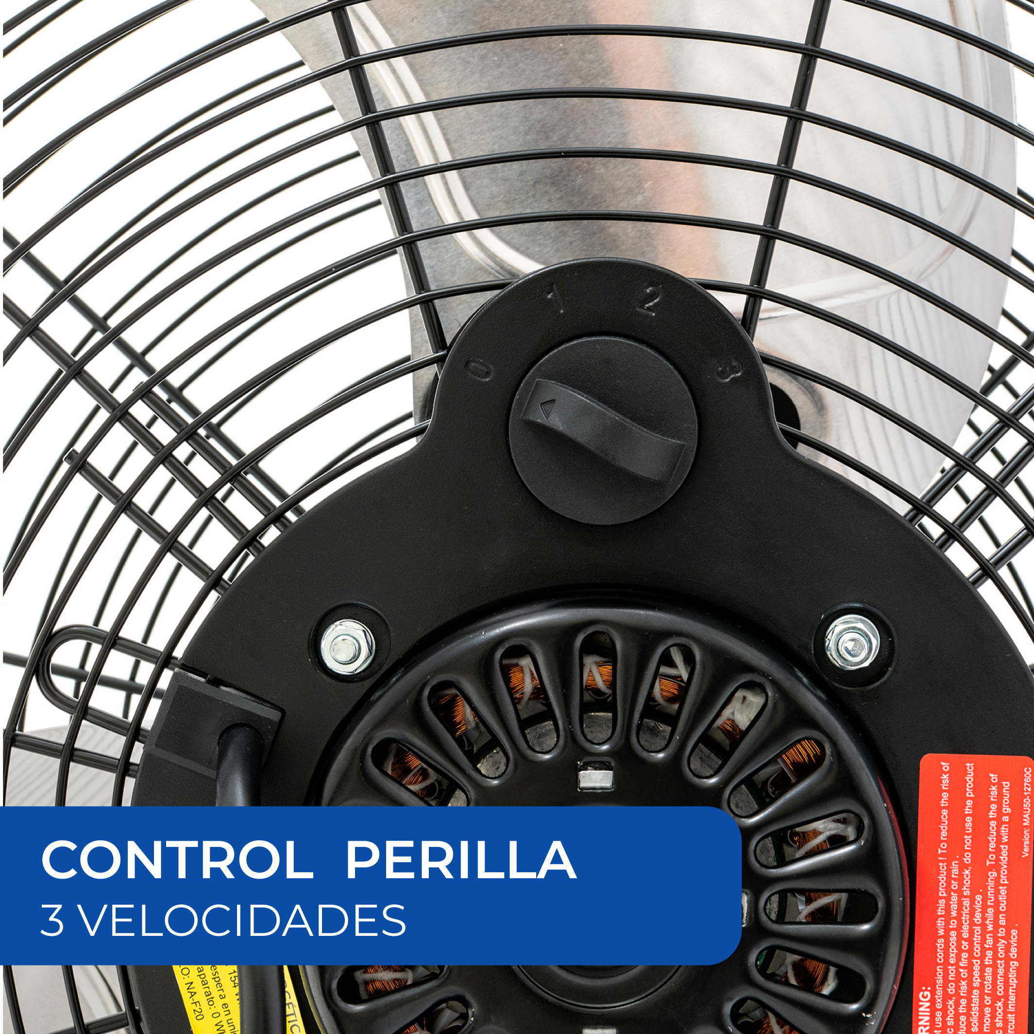 Foto 5 pulgar | Ventilador Industrial Narvik de 16" para Piso y Pared