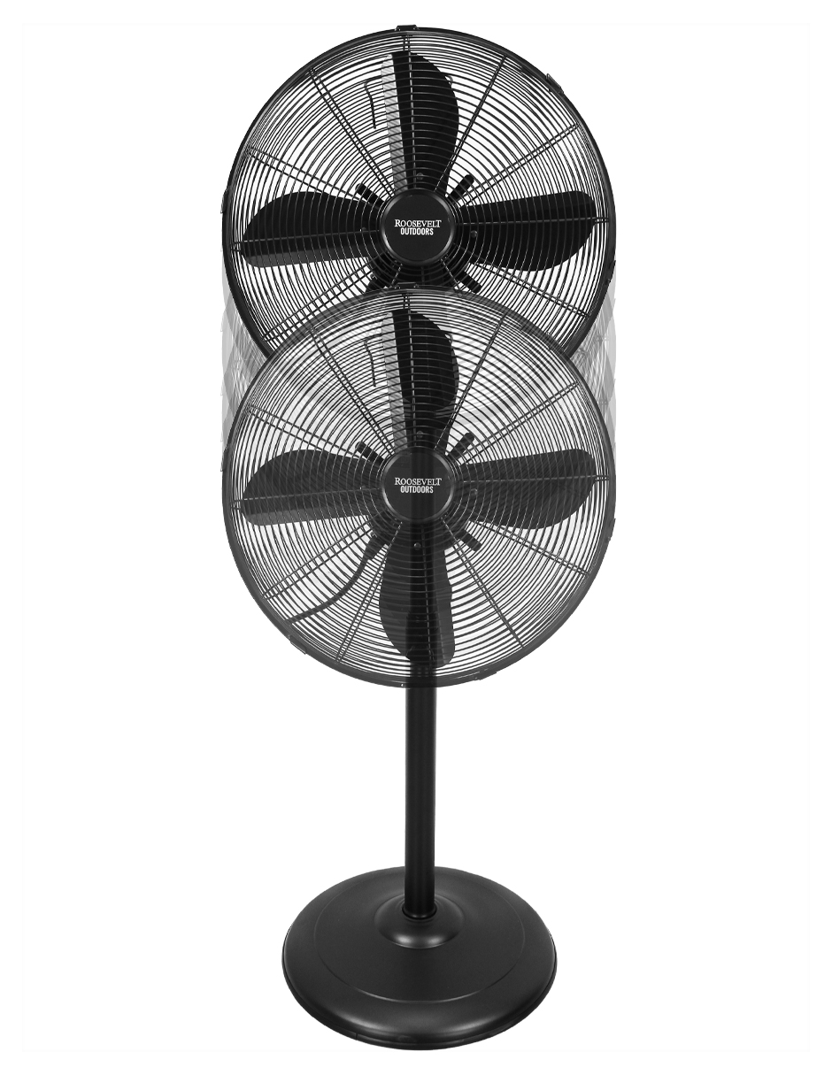 Foto 4 pulgar | Ventilador Industrial Roosevelt Outdoors O36 Negro