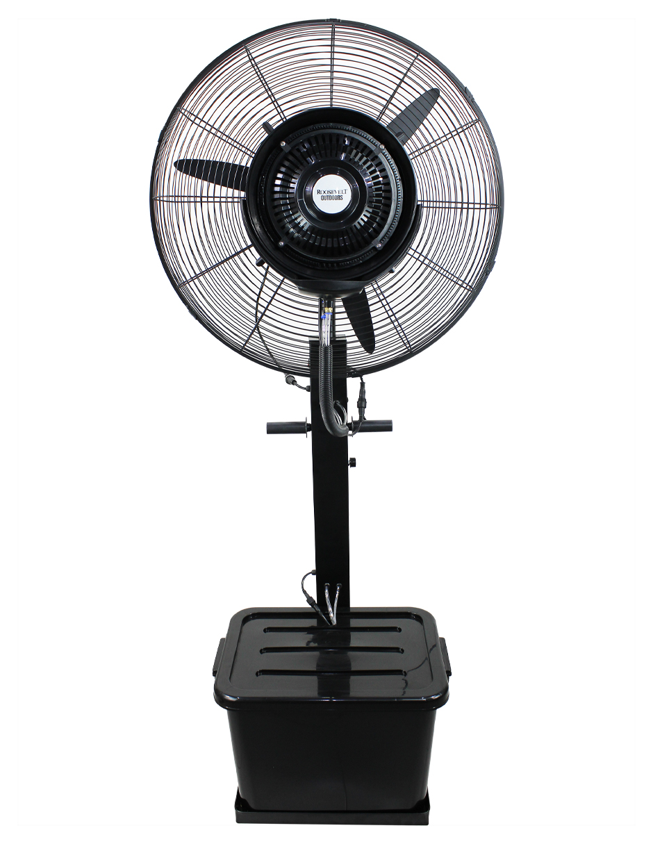 Foto 2 pulgar | Ventilador Industrial Rociador Agua Roosevelt Outdoors O47 Negro