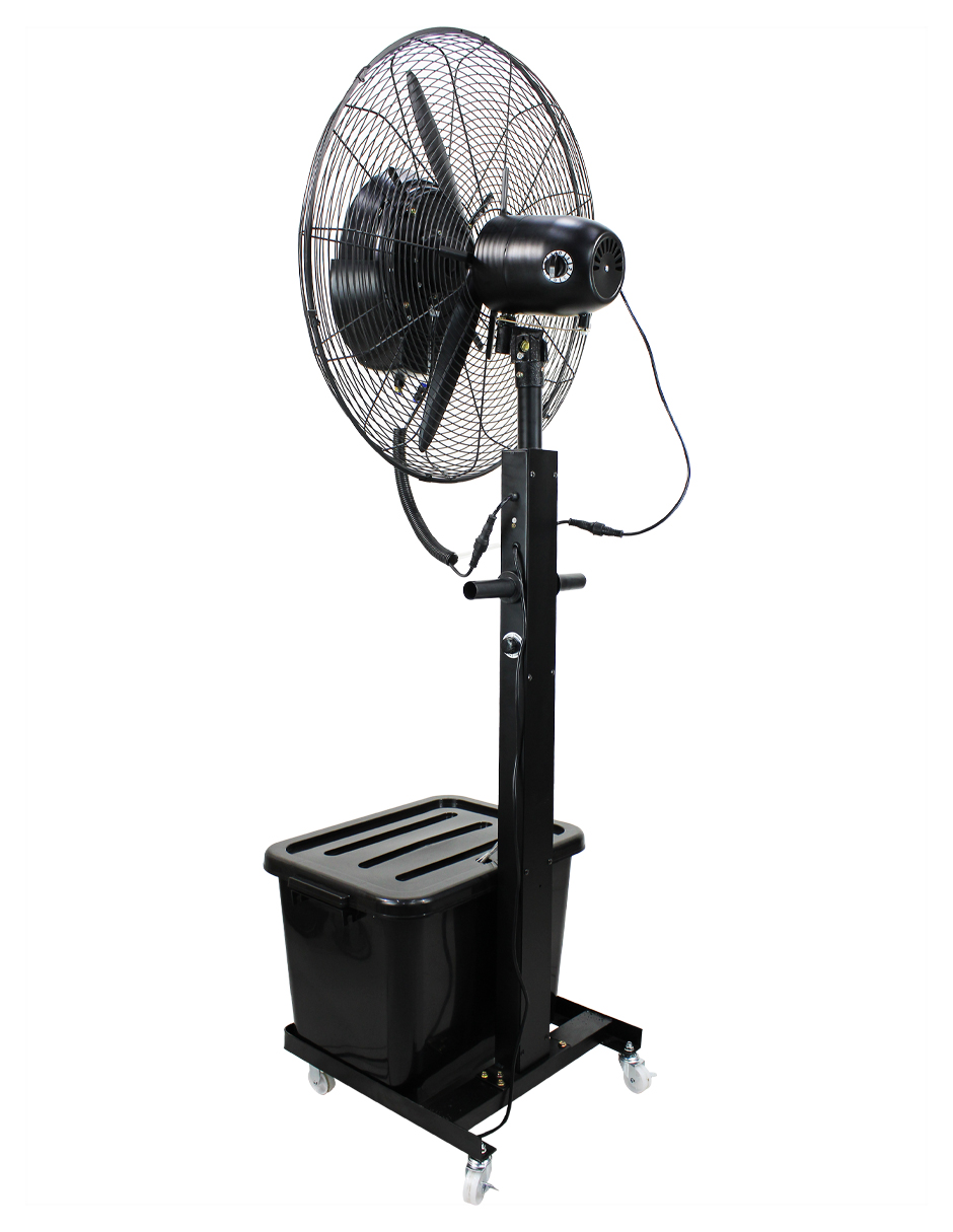 Foto 4 pulgar | Ventilador Industrial Rociador Agua Roosevelt Outdoors O47 Negro