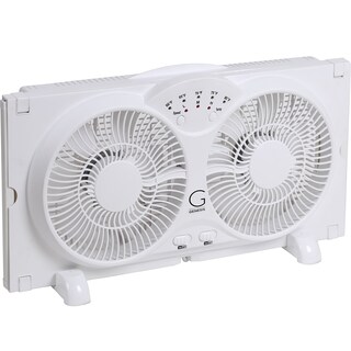 Foto 1 | Ventilador Genesis Twin, Reversible, De Alta Velocidad, Con Flujo De Aire, Blanco - Venta Internacional.
