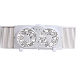 Foto 4 | Ventilador Genesis Twin, Reversible, De Alta Velocidad, Con Flujo De Aire, Blanco - Venta Internacional.