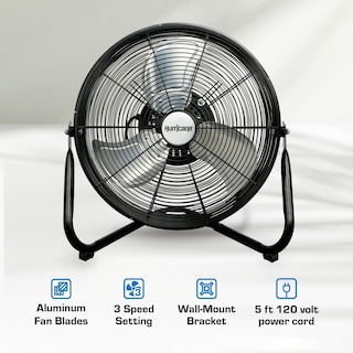 Foto 2 | Ventilador De Suelo Hurricane 16 Pro Heavy Duty Orbital Con Oscilación De 360° - Venta Internacional.