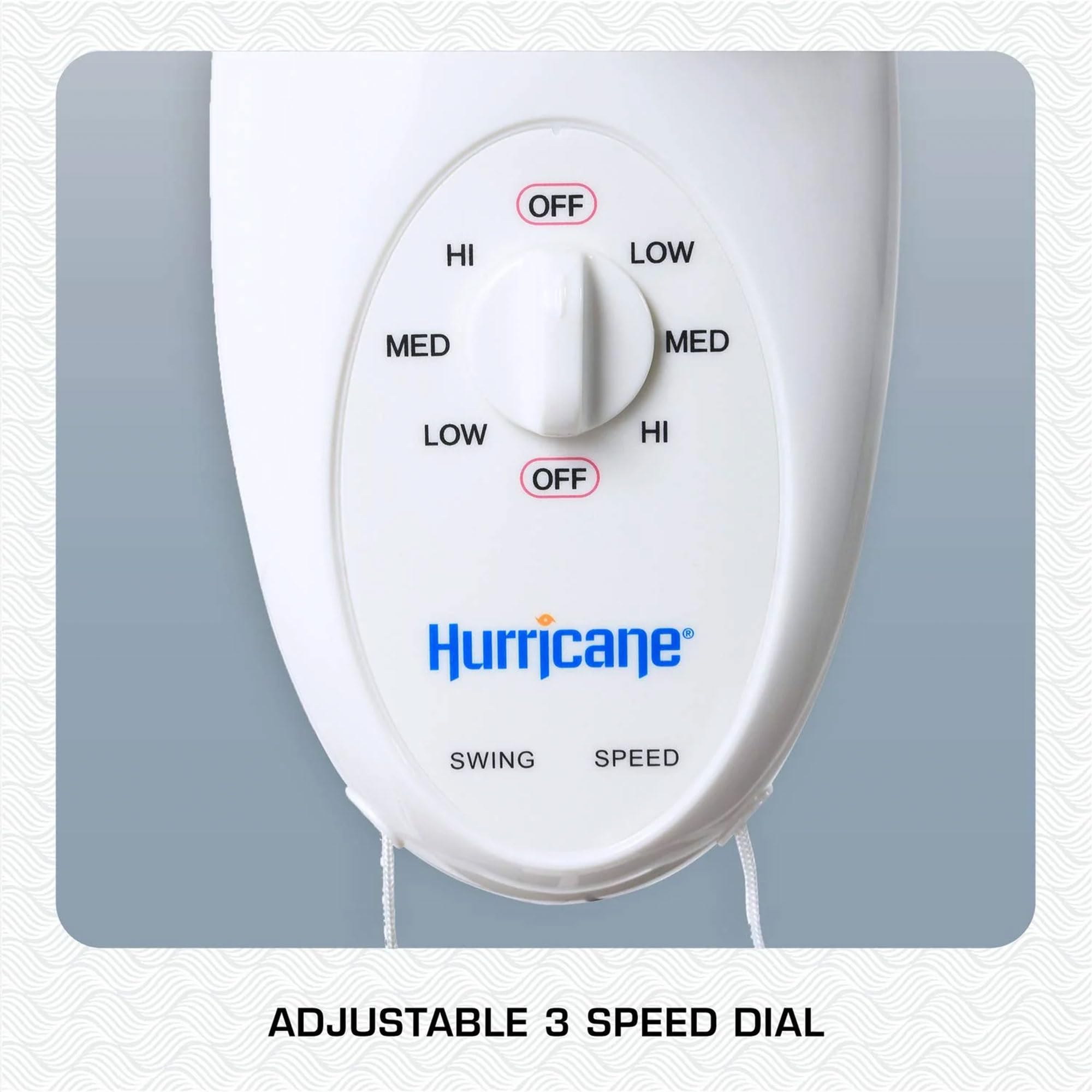 Foto 4 pulgar | Ventilador De Pared Hurricane Supreme 12, Oscilante, 30 Cm, 3 Velocidades - Venta Internacional.