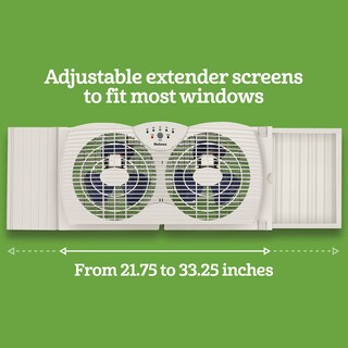 Foto 4 | Ventilador De Ventana Holmes Digital De Doble Hoja Con Control De Termostato - Venta Internacional.