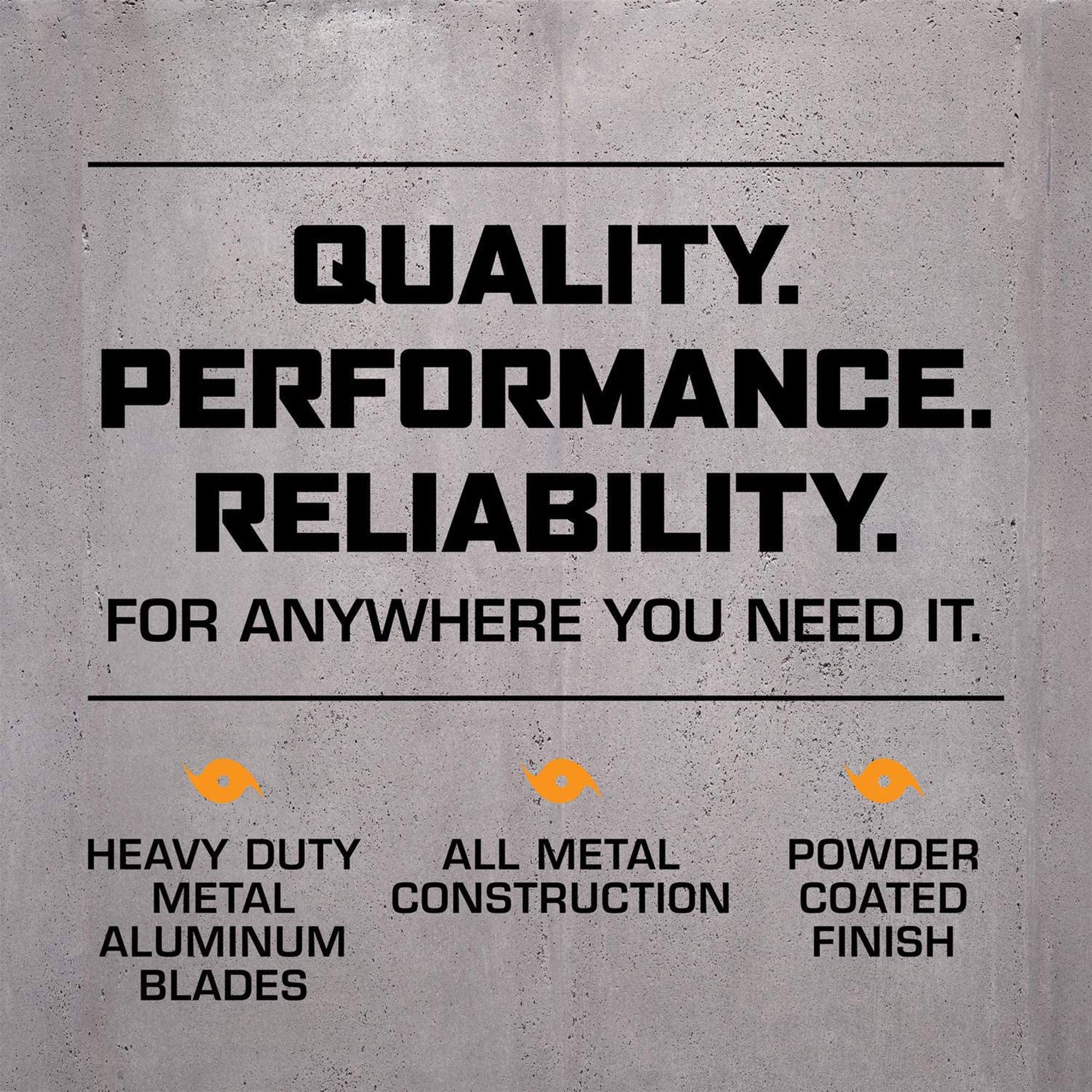 Foto 4 | Ventilador De Piso Hurricane Pro 20 High Velocity Metal 5300 Cfm - Venta Internacional.