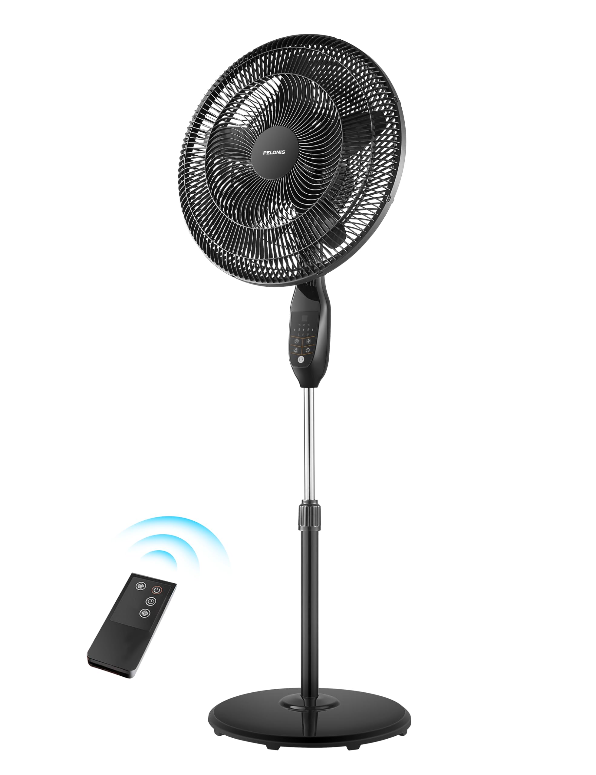 Foto 2 pulgar | Ventilador Pelonis Pfs45a5bbb, 45 Cm, 5 Aspas, Oscilante Con Control Remoto - Venta Internacional.