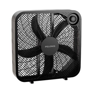 Foto 1 | Ventilador de Caja Pelonis 3 Velocidades Negro - Venta Internacional