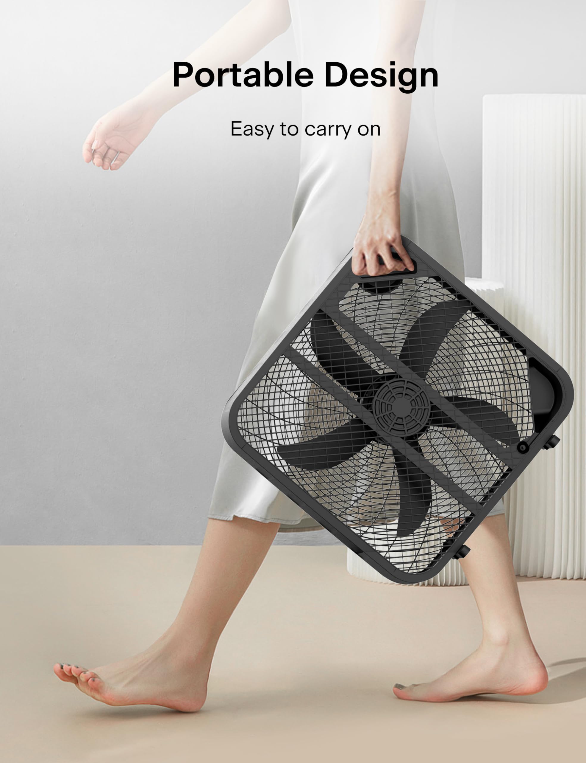 Foto 4 pulgar | Ventilador de Caja Pelonis 3 Velocidades Negro - Venta Internacional