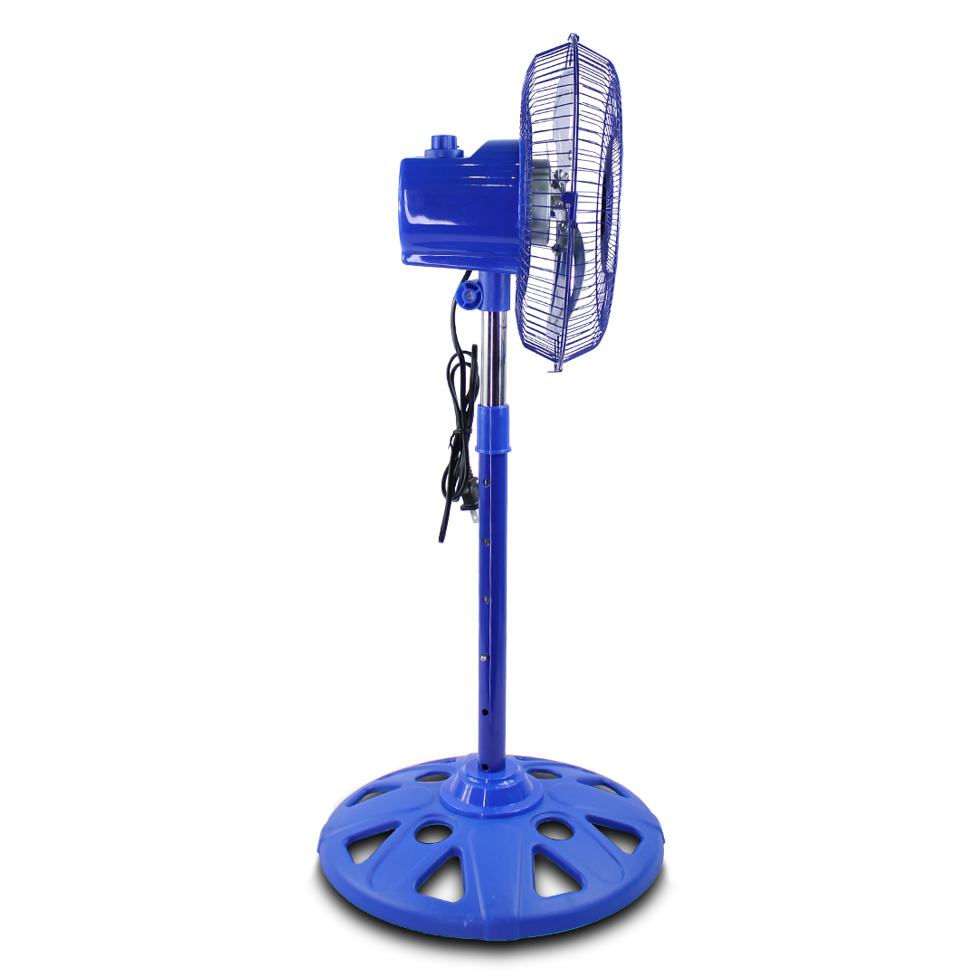 Foto 3 pulgar | Ventilador de Pedestal Playbox Azul con 3 Aspas