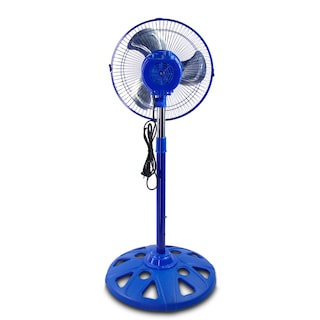 Foto 4 | Ventilador de Pedestal Playbox Azul con 3 Aspas