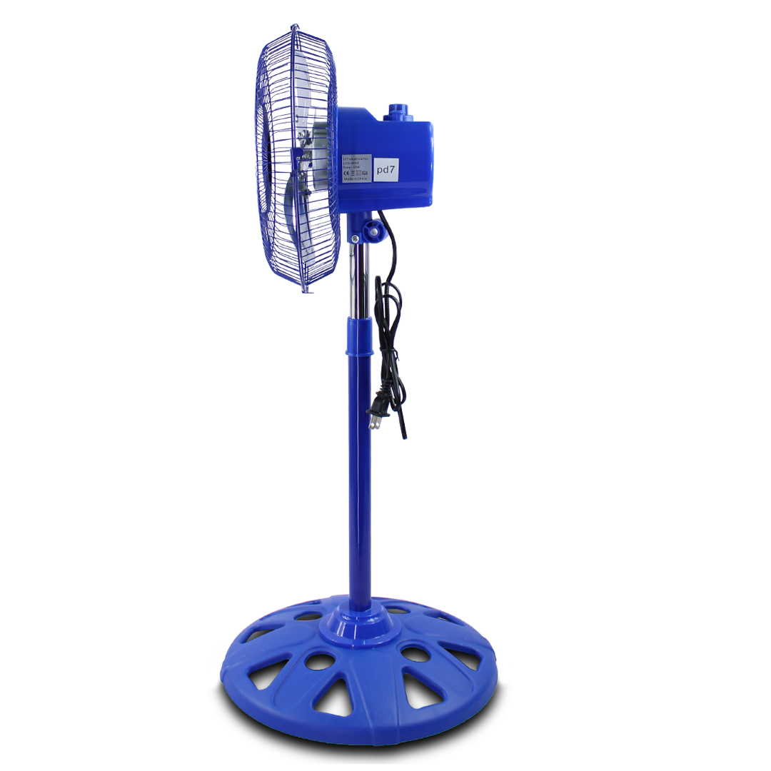 Foto 6 pulgar | Ventilador de Pedestal Playbox Azul con 3 Aspas