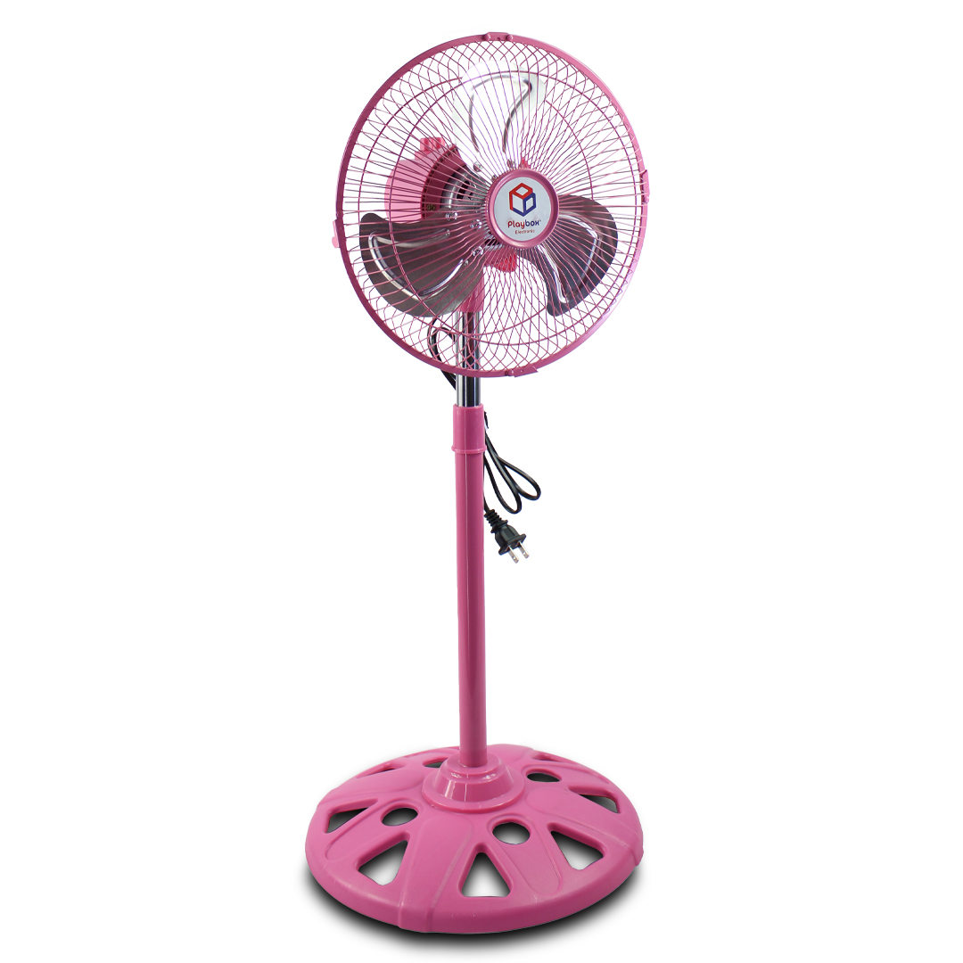Foto 4 pulgar | Dúo Ventilador Pedestal Playbox 10 Pulgadas Metálico con 3 Aspas