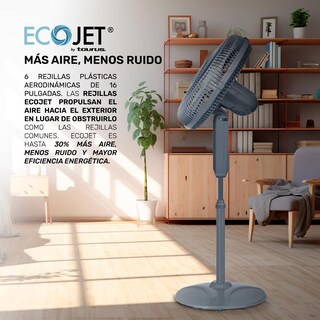 Foto 5 | Ventilador de Pedestal Taurus Gris