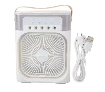 Foto 2 | Ventilador Mini Aire Acondicionado De Wund Portátil Humidificador