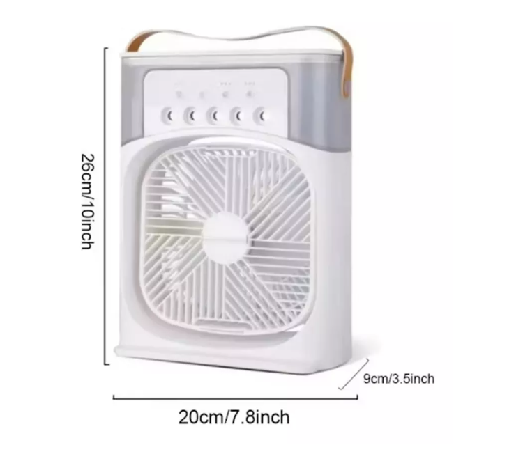 Foto 4 pulgar | Ventilador Mini Aire Acondicionado De Wund  Portátil Humidificador