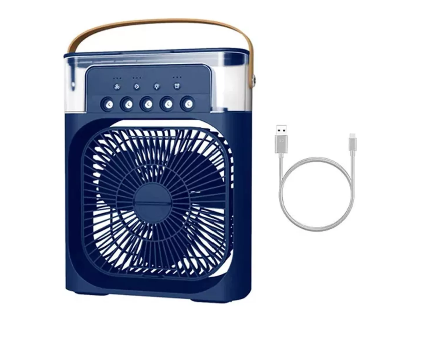 Foto 2 pulgar | Ventilador Mini Aire Acondicionado De Wund Portátil Humidificador