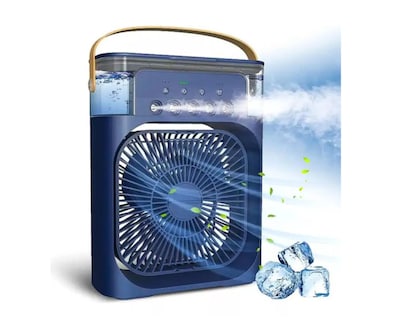 Foto 2 | Ventilador Mini Aire Acondicionado De Wund Portátil Humidificador