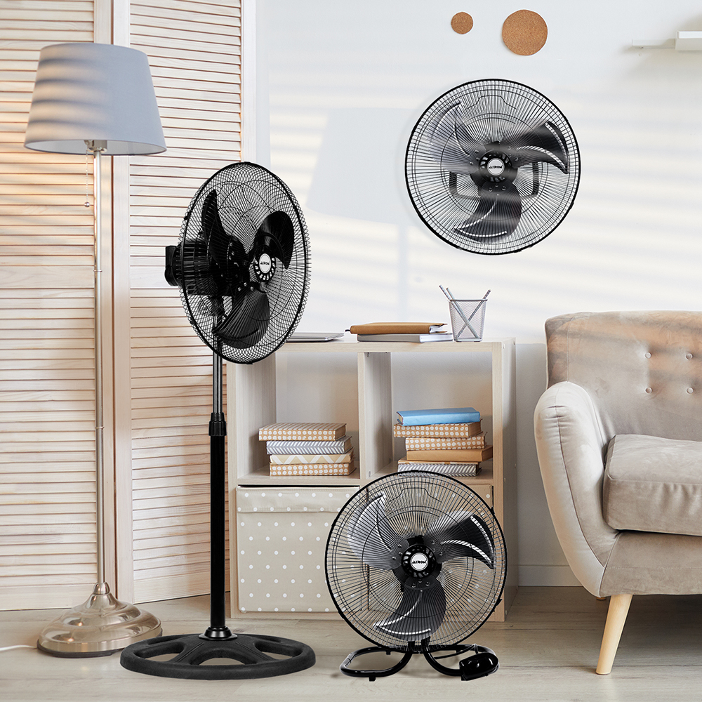 Foto 5 pulgar | Ventilador de Piso 3 en 1 Airon Negro