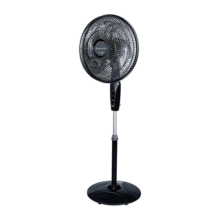 Foto 3 pulgar | Ventilador De Pedestal Comfort Zone 16 Pulgadas Wifi Negro Czst160sbs-eu
