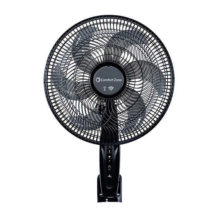 Foto 5 pulgar | Ventilador De Pedestal Comfort Zone 16 Pulgadas Wifi Negro Czst160sbs-eu
