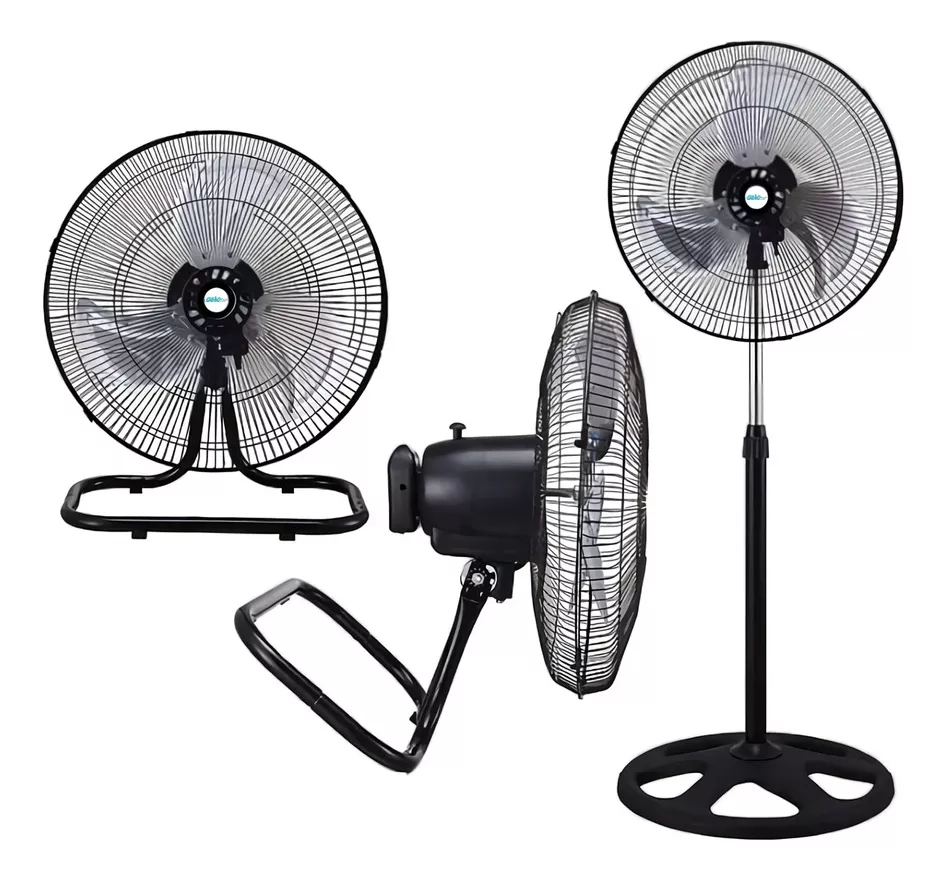 Foto 3 pulgar | Ventilador 3 en 1 Aerotec VM-181 Negro de 18'' con Aspas Metálicas