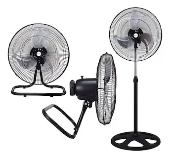 Foto 2 | Ventilador 3 en 1 Aerotec VM-181 Negro de 18'' con Aspas Metálicas