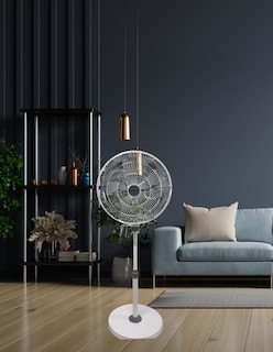 Foto 5 | Ventilador de Pedestal Aerotec 16 Pulgadas Blanco VM-16P 3 Velocidades