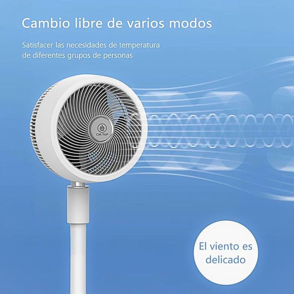 Foto 4 pulgar | Ventilador de Pedestal 32 Niveles 6 Modos Oscilante 127v