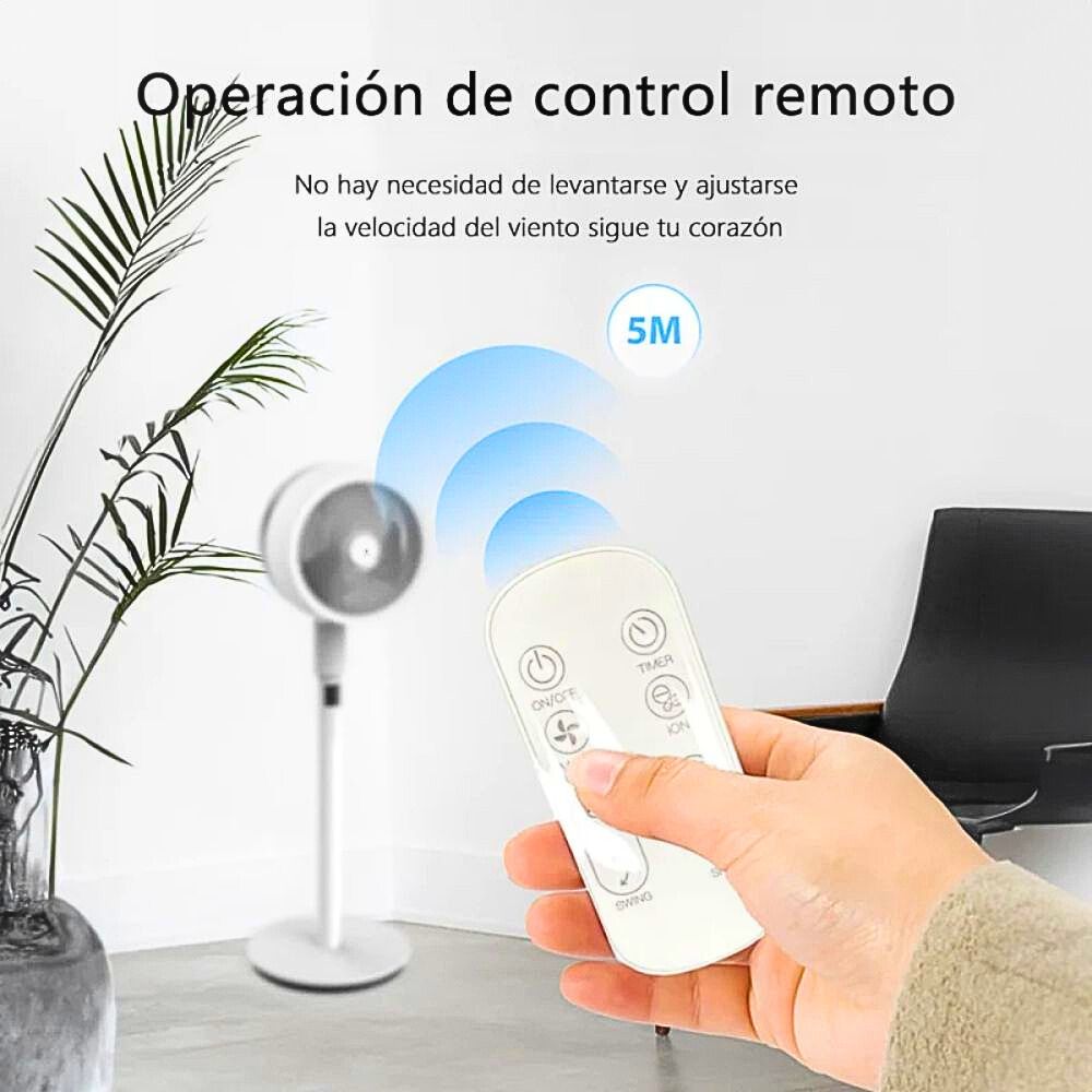 Foto 5 pulgar | Ventilador de Pedestal 32 Niveles 6 Modos Oscilante 127v
