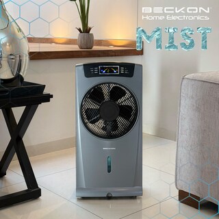 Foto 3 | Ventilador Humidificador Bv-16wwind Color Gris Rociador Nebulizador Brisa Fresca Agua 80cm Ionizador Purificador Ai
