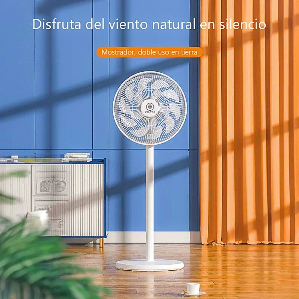 Foto 3 pulgar | Ventilador De Pie Altura Ajustable Con 10 Aspas 3 Velocidades