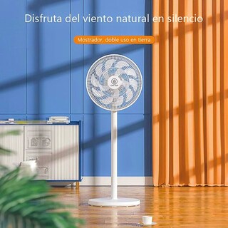 Foto 2 | Ventilador De Pie Altura Ajustable Con 10 Aspas 3 Velocidades