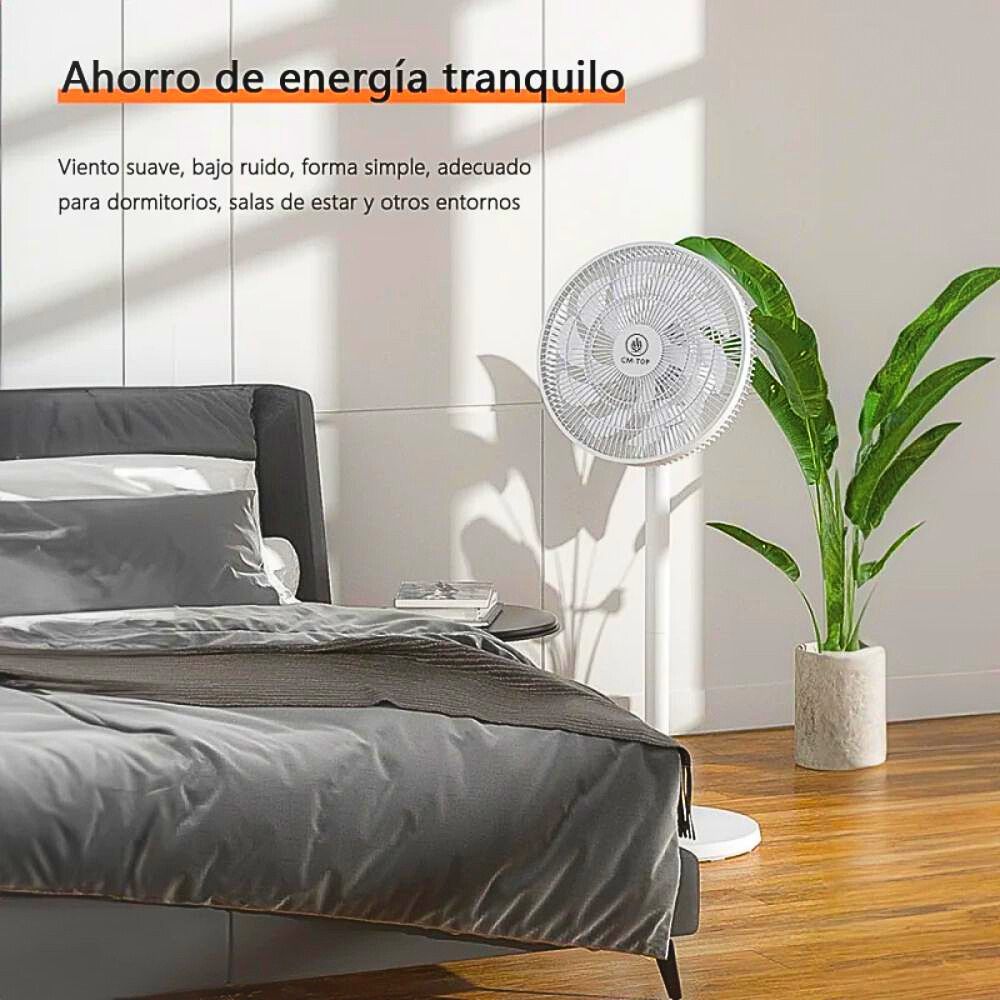 Foto 6 pulgar | Ventilador De Pie Altura Ajustable Con 10 Aspas 3 Velocidades