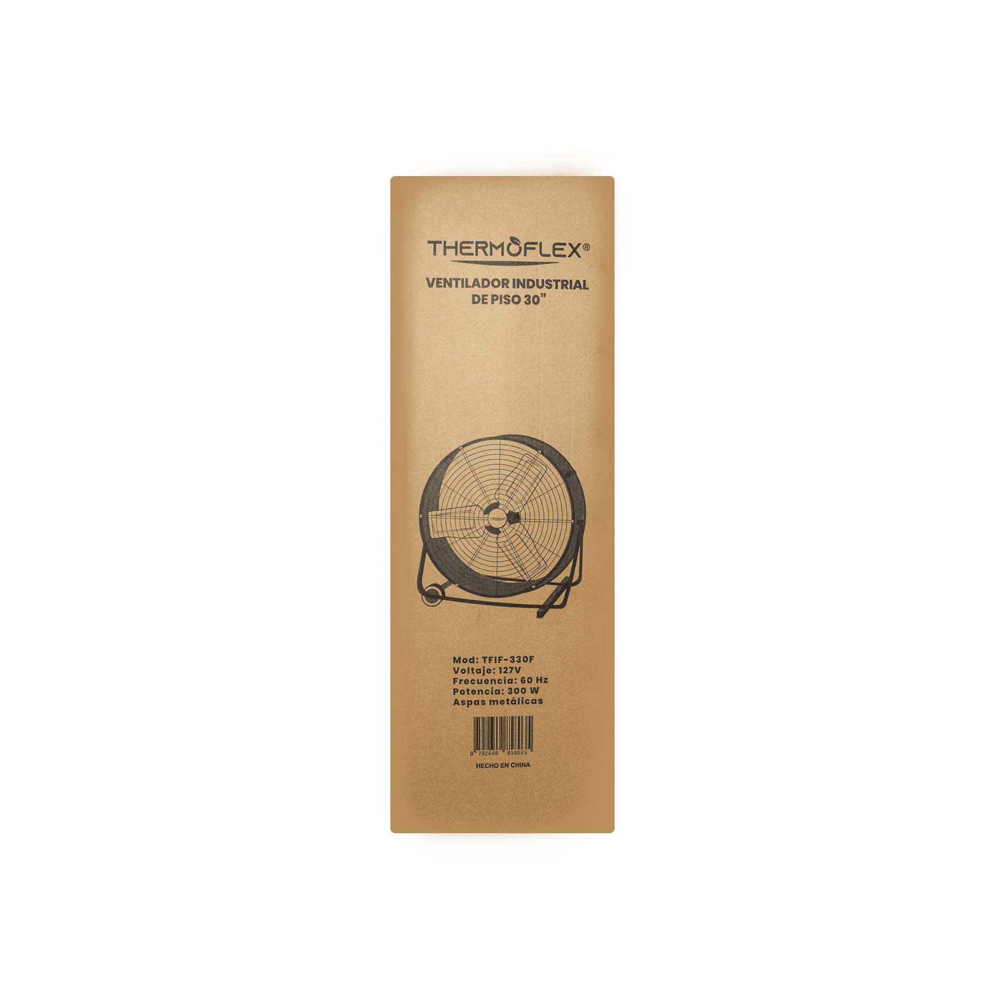 Foto 6 | Ventilador Thermoflex Tfif-330f De Piso, 30 Pulgadas, 3 Velocidades, 3 Aspas