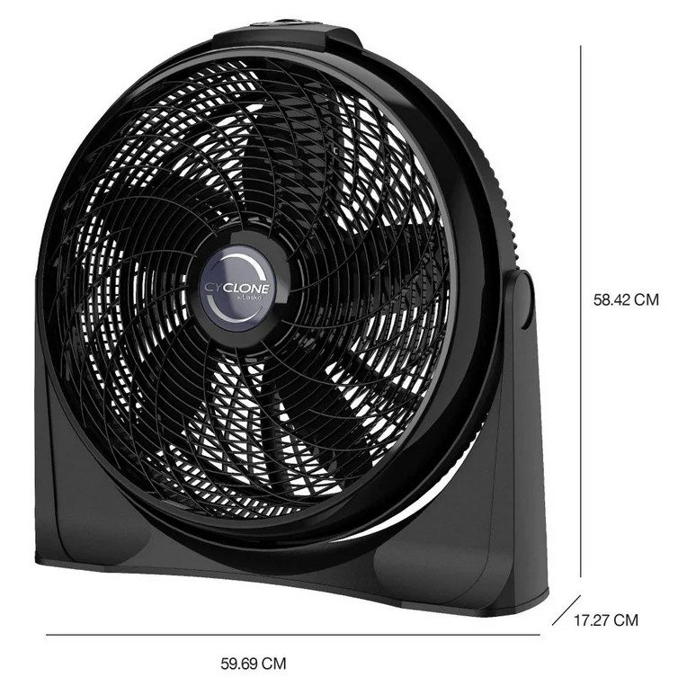 Foto 5 pulgar | Ventilador Cyclone Lasko De Piso 20 Pulgadas 3 Velocidades