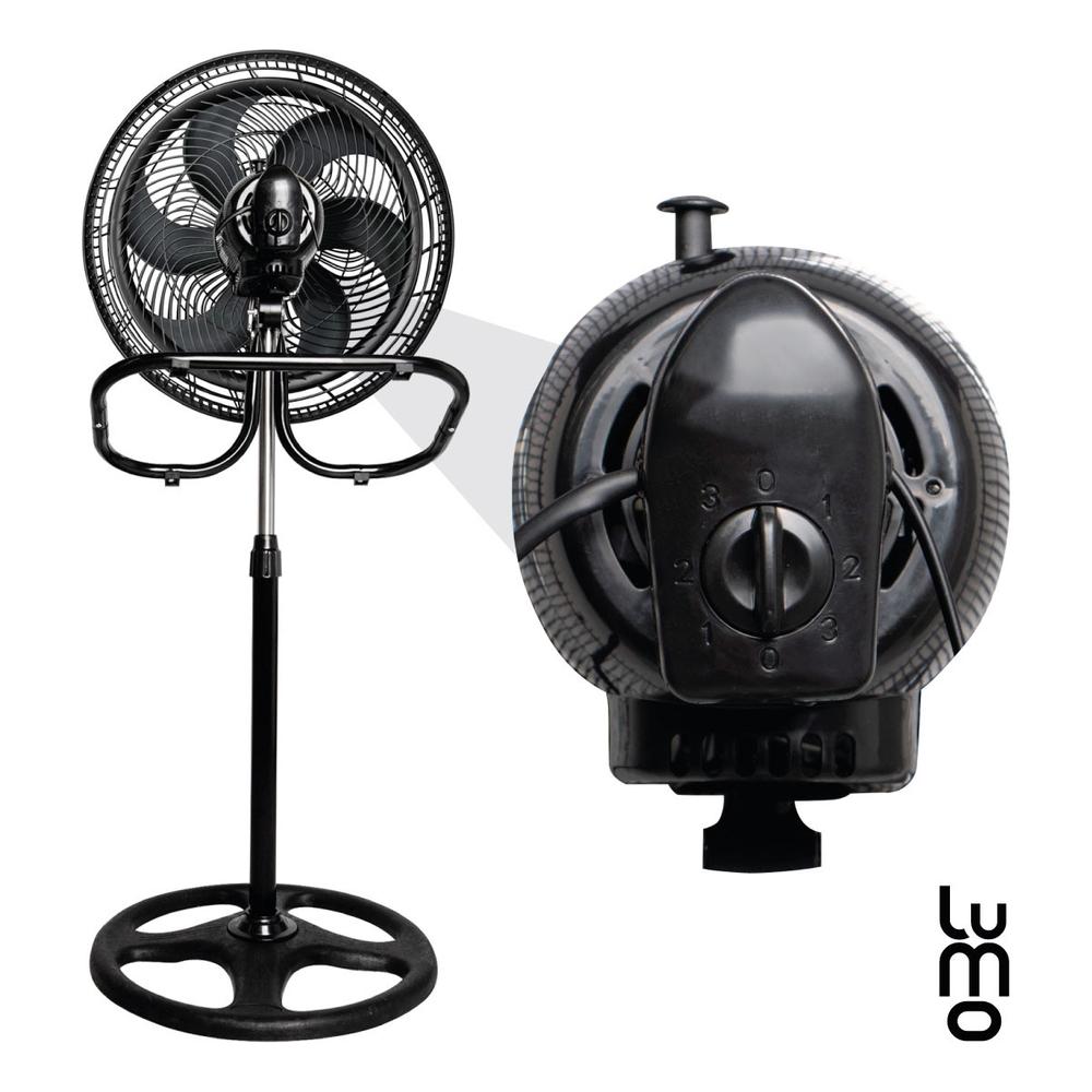 Foto 7 pulgar | Ventiladores 18 Pulgadas 3 en 1 Pedestal Piso Pared Set X2