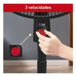Foto 6 | Ventilador Turbo Power 45cm/4 Aspas/3vel/80 W Ve2913x0 T-fal