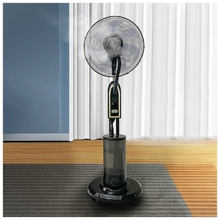 Foto 3 | Ventilador De Piso Capacidad De Agua De 5l. 3 Modo De Velocidad, 3 Modos De Temporizador