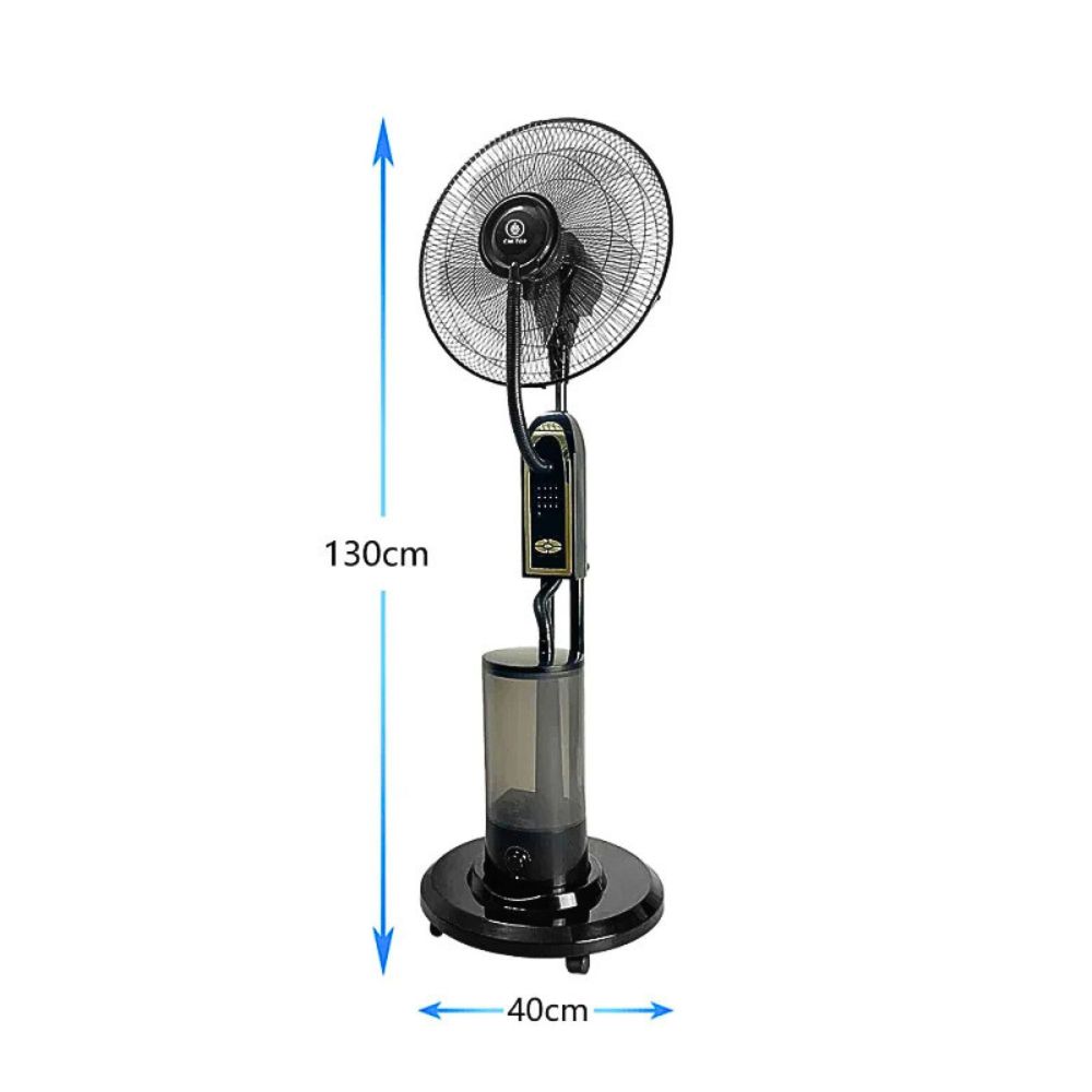 Foto 6 pulgar | Ventilador De Piso Capacidad De Agua De 5l. 3 Modo De Velocidad, 3 Modos De Temporizador