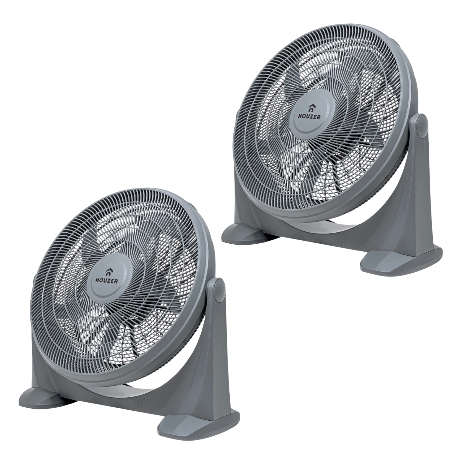 Kit de 2 Ventiladores de Piso 23' Houzer 5 Aspas